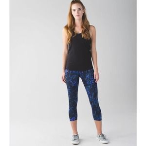 Lululemon Wunder Under High Rise Crop Leggings size 4